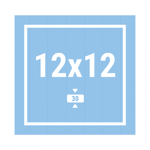 Ковер для спортивной гимнастики 12x12x30м